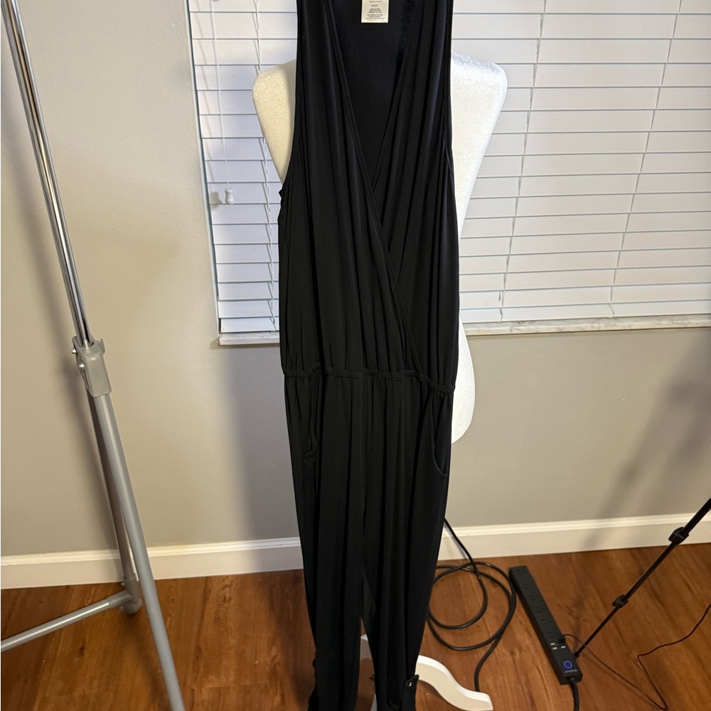 Carmen Marc Valvo Black Romper Swimwear